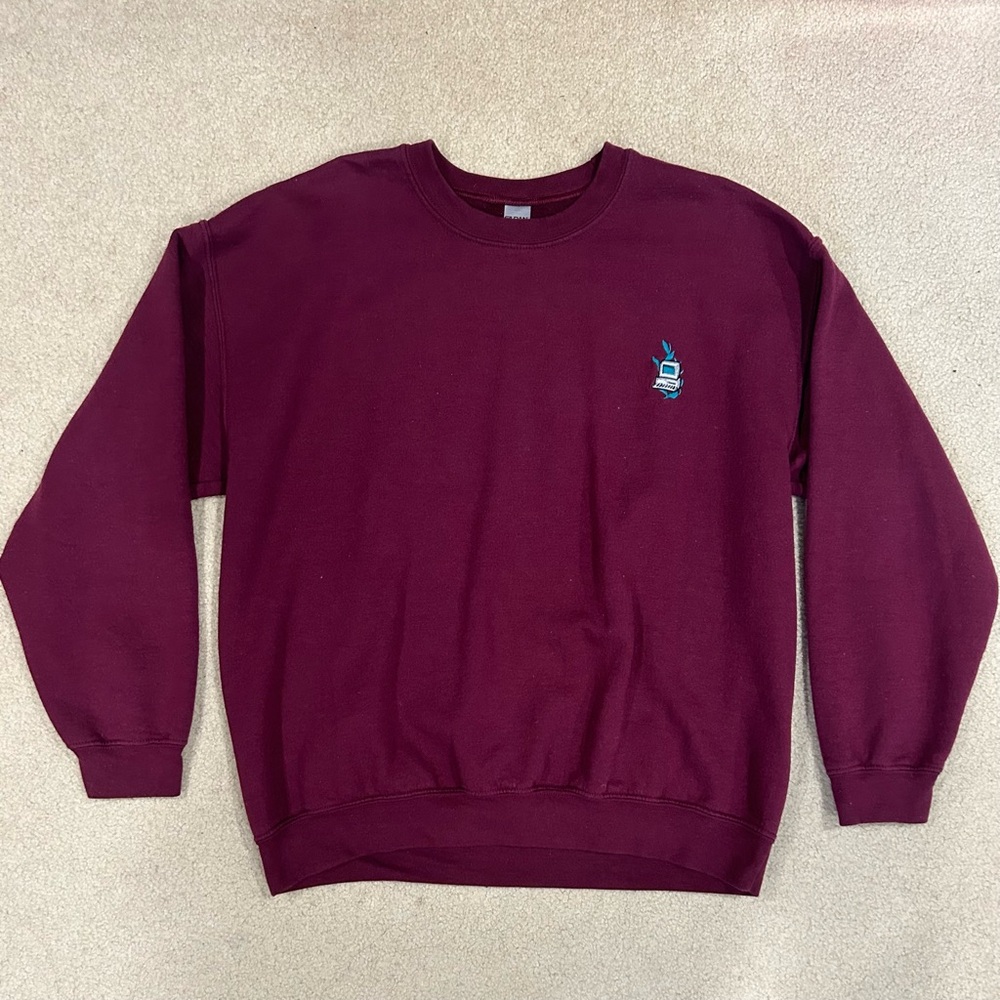 Wilbur Soot Computer Crewneck Sweatshirt Large